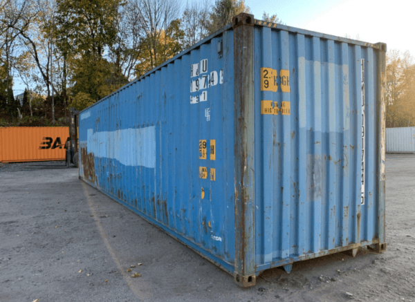 40 x 8 x 9.5 High Cube used shipping container - Image 6