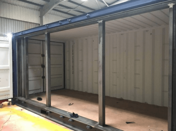 used 20ft open side shipping containers - Image 5