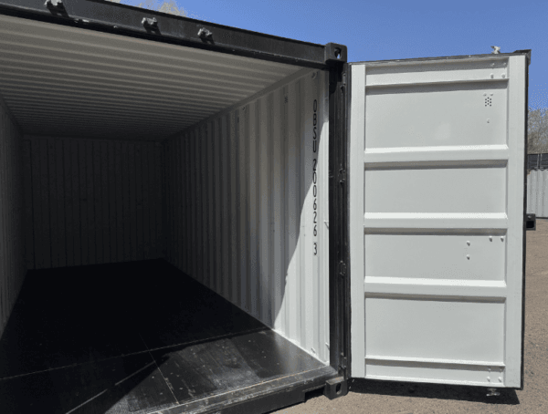 20 x 8 New Black Shipping / Storage Container - Image 7
