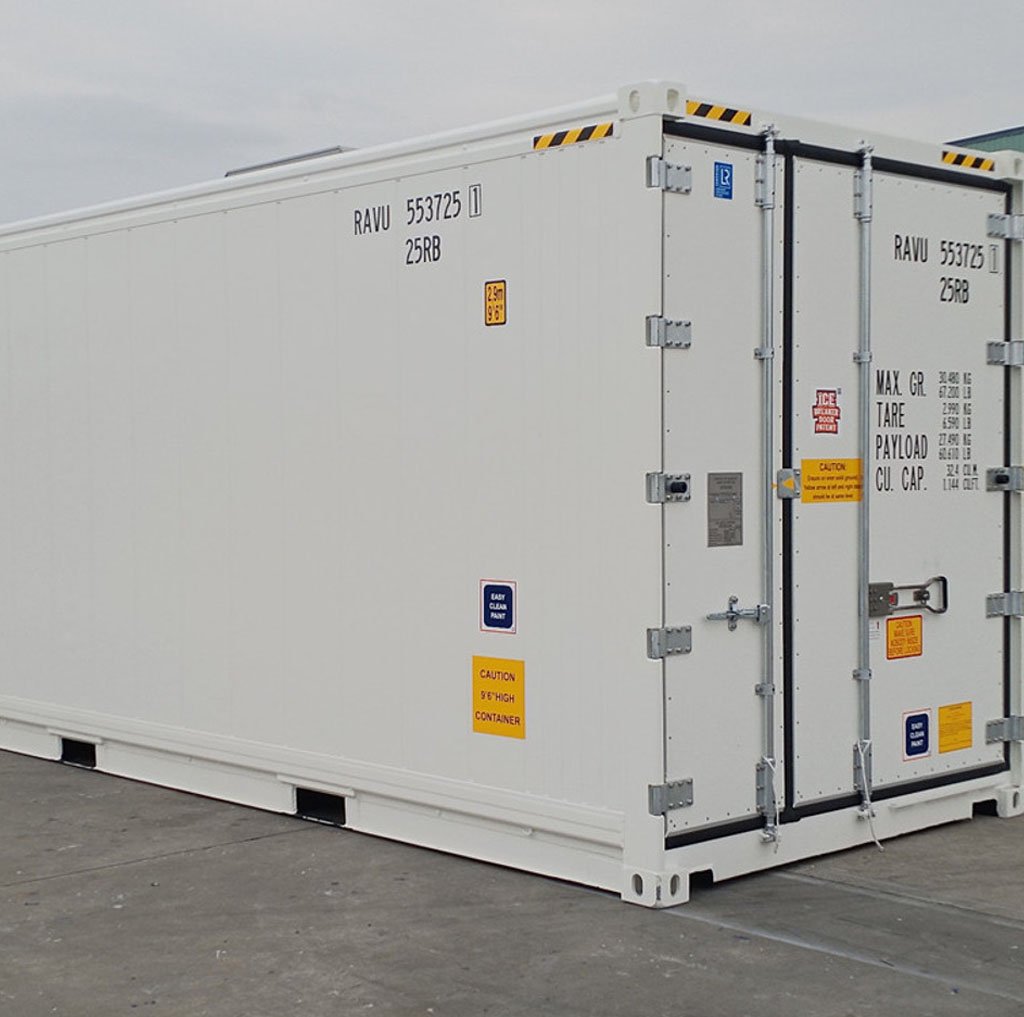 20ft One Trip Refrigerated Shipping Container